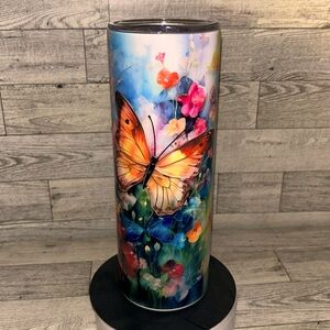 Butterfly 20oz Stainless Steel Tumbler